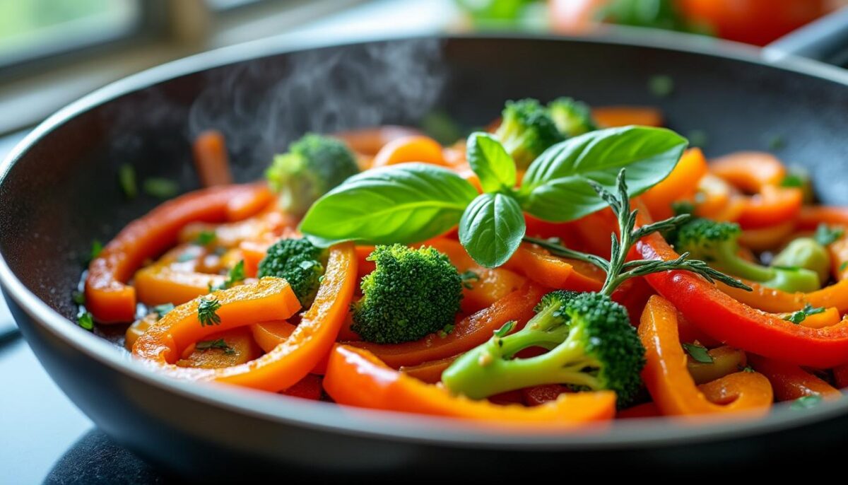 découvrez comment cuire sans huile peut intensifier les saveurs naturelles de vos plats tout en adoptant une cuisine saine et légère.