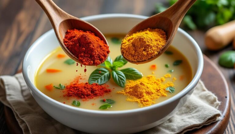 découvrez comment transformer une soupe fade en un plat savoureux grâce à l'ajout simple de deux épices essentielles.
