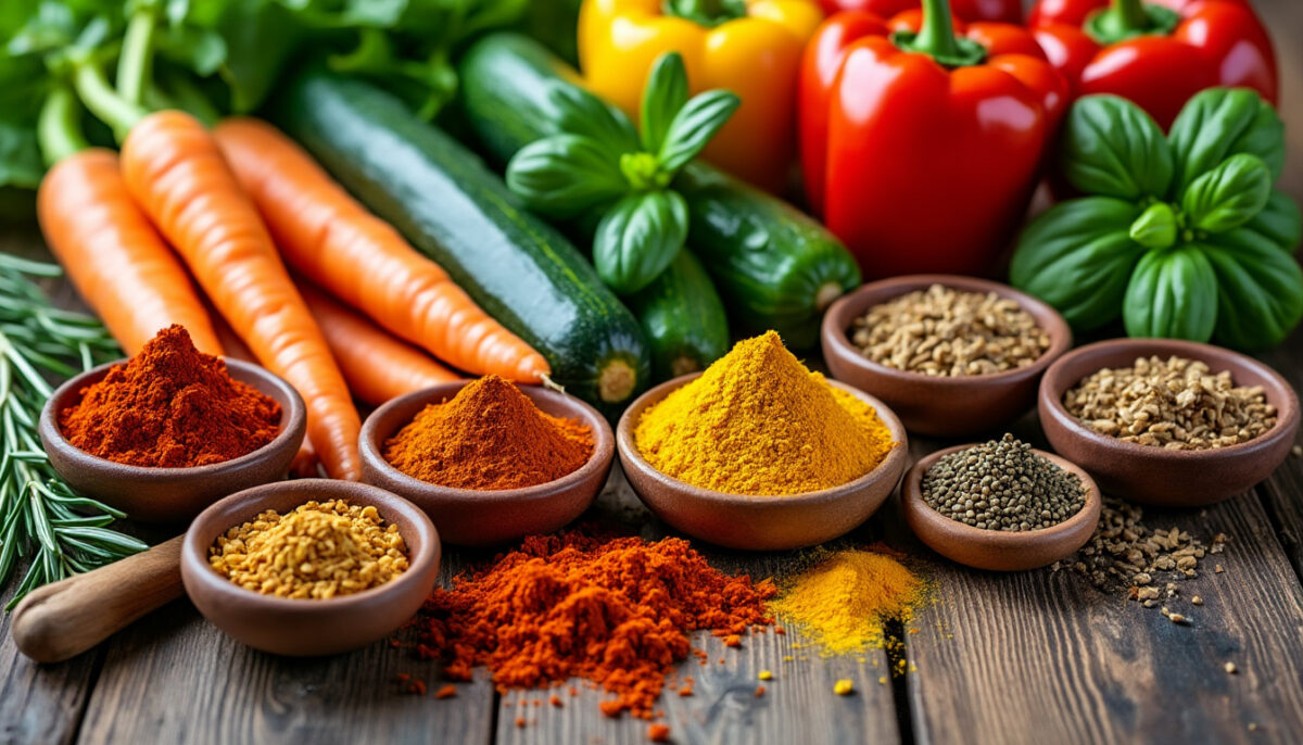 découvrez quelles épices utiliser pour sublimer vos recettes de légumes et éviter le goût fade. apprenez à relever vos plats avec des astuces simples et savoureuses.